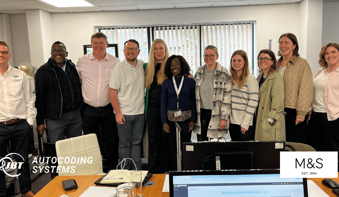 AutoCoding Systems Ltd with the Marks and Spencer Food Technical Team